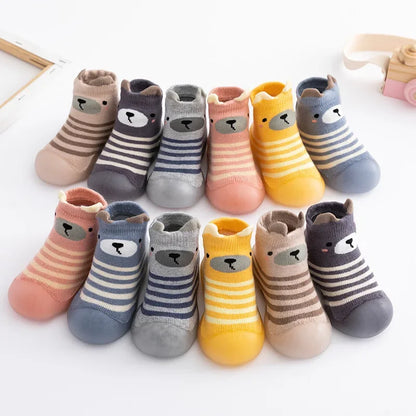 Non-Slip Learning Walk Socks