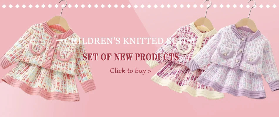 Sweater and Skirt School Set