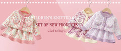 Sweater and Skirt School Set
