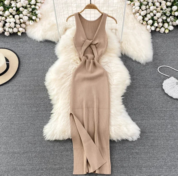 Summer Sleeveless Maternity Dress