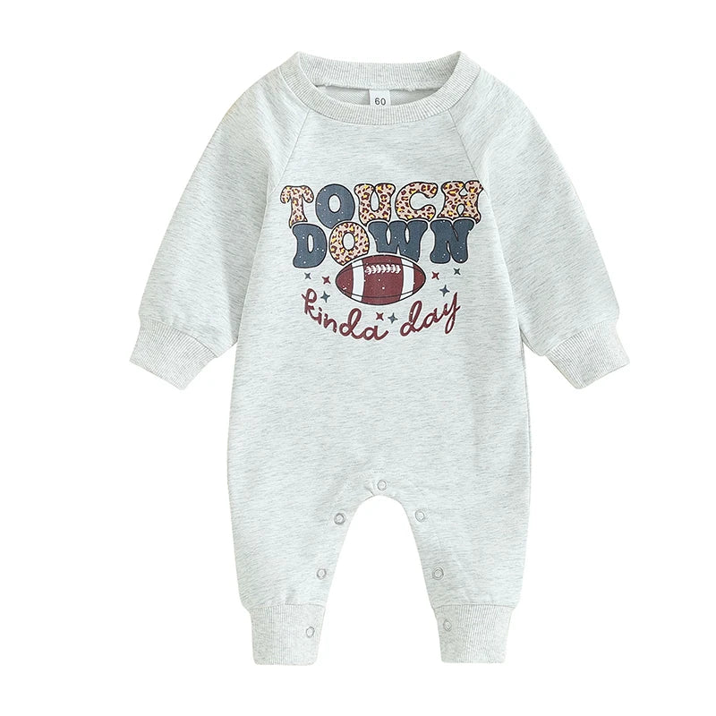 Newborn Baby Boys Rugby Rompers