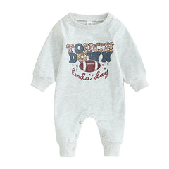 Newborn Baby Boys Rugby Rompers