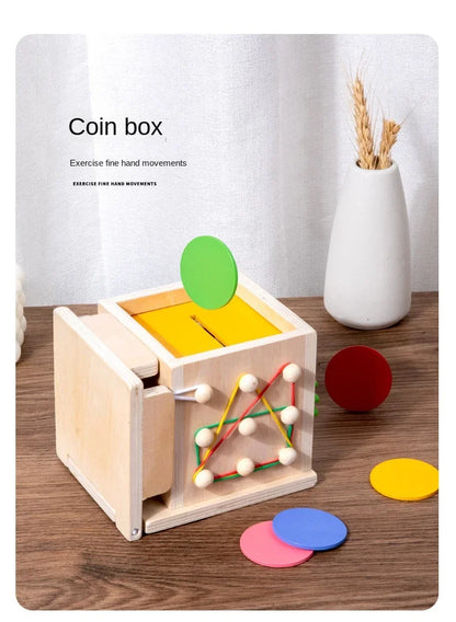 Permanence Box Carrots Child Wooden Toys - PAMU8