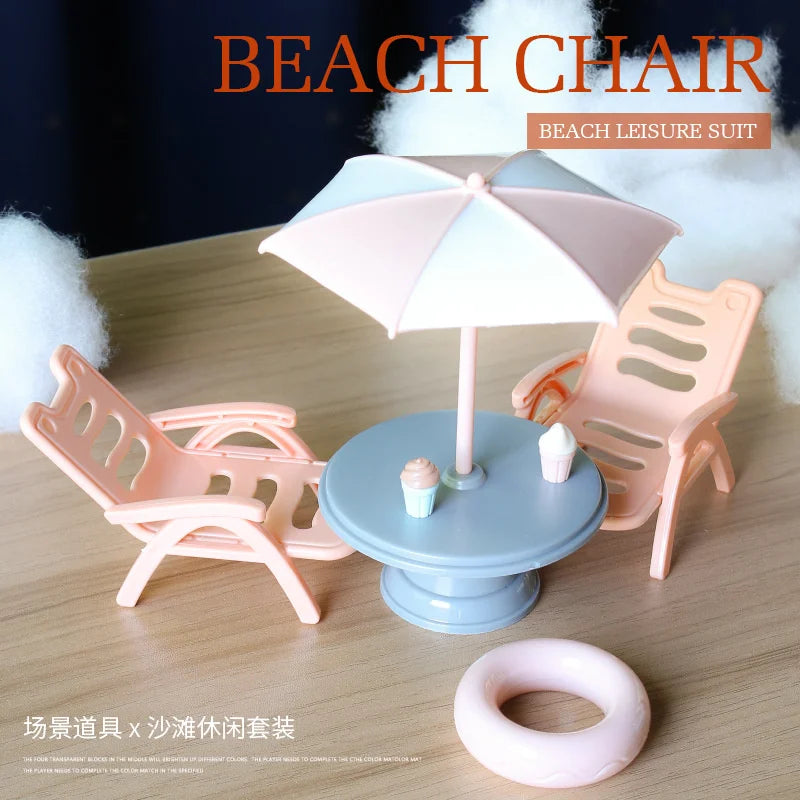 Miniature Furniture Doll Toys Set