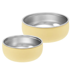 Baby Stainless Steel Bowls, 2-Piece Feeding Dish Set
