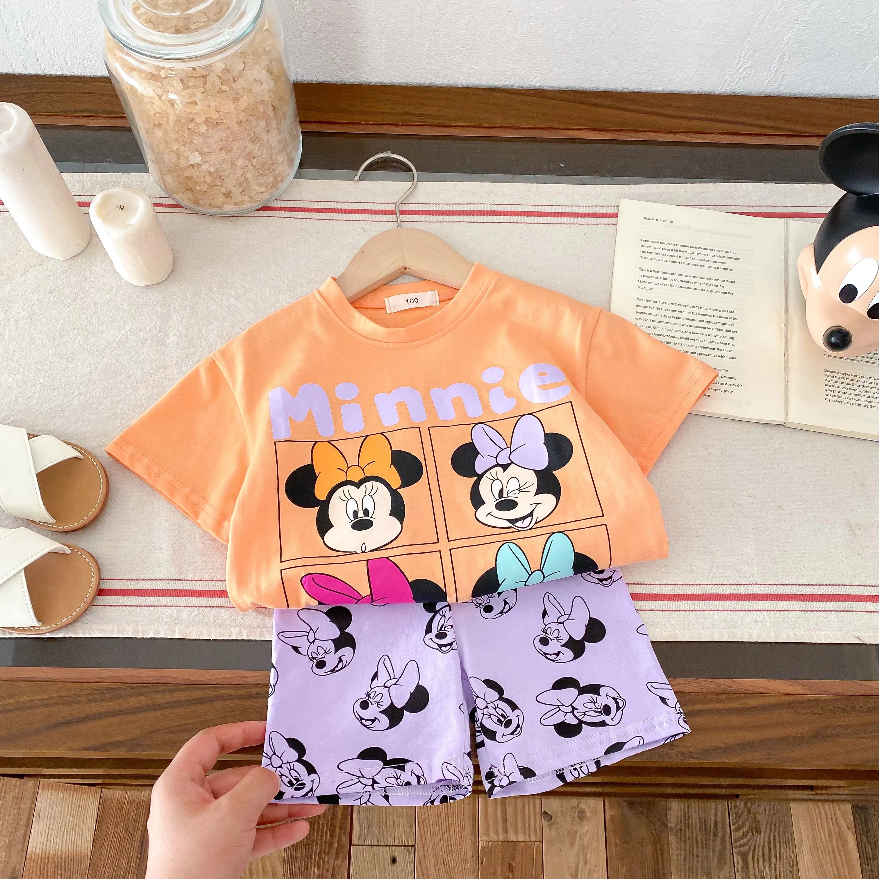 Baby Girl Shorts Set