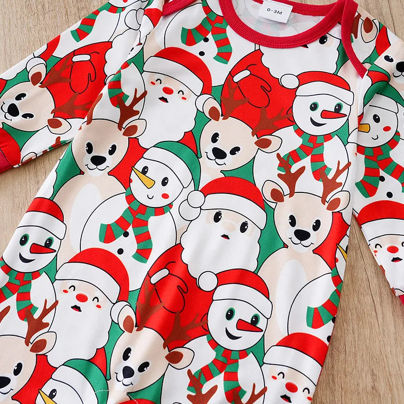 Christmas Newborn Baby Romper