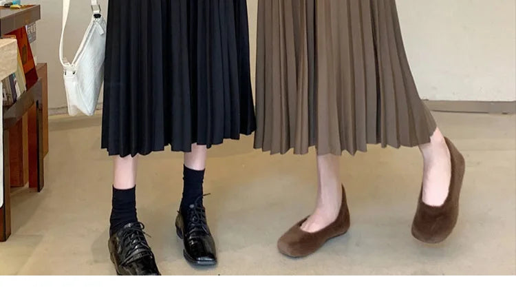 A-Line Casual Maternity Skirt