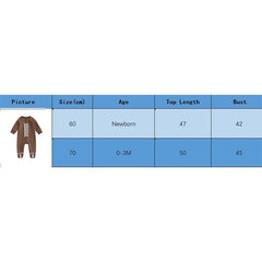 Newborn Football Romper, Long-Sleeve Baby Jumpsuit