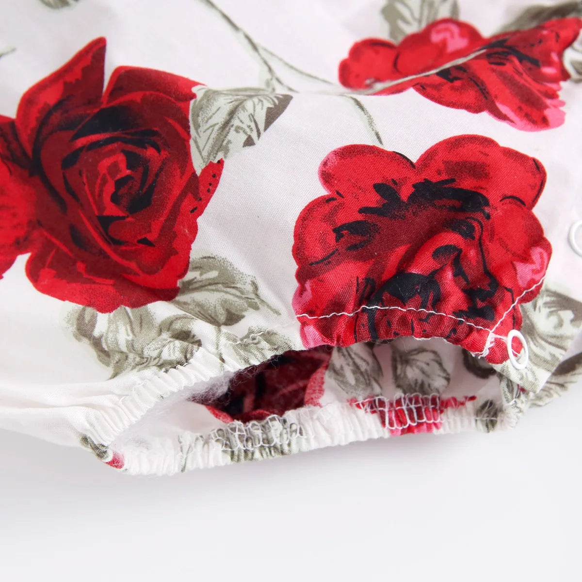 Floral Summer Baby Girls Bodysuit