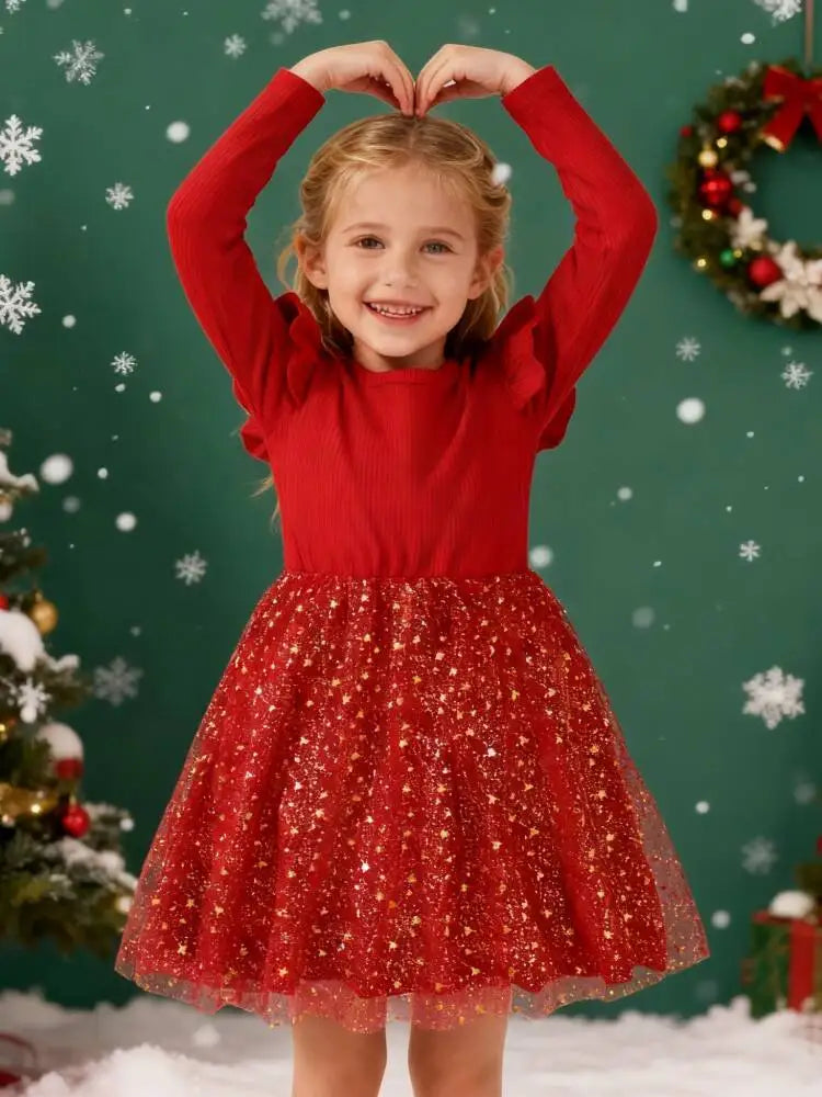 Christmas Sparkling Star Dress