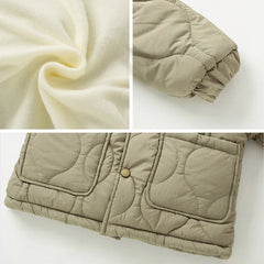 Cozy Plus Velvet Kids Coat
