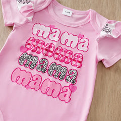 Mother’s Day Baby Girl 3 Piece Outfit Set | PAMU8