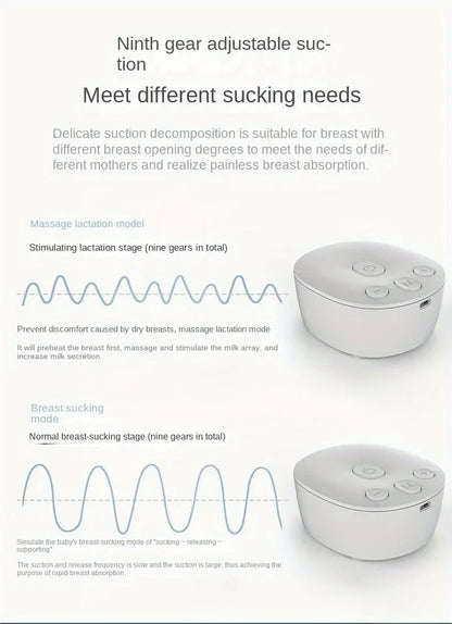Wearable Small Baby Bottle Breast Pump