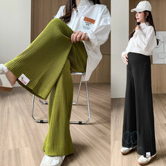 Pleated Maternity Pants