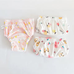 Reusable Cloth Diapers, 3-Pack Washable Training Pants