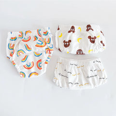Reusable Cloth Diapers, 3-Pack Washable Training Pants