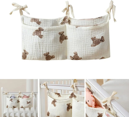Baby Crib Organizer Cot Caddy Bed Storage   Organize - PAMU8