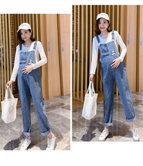 Maternity Jumpsuit Set, Spring and Fall Pregnancy Wear