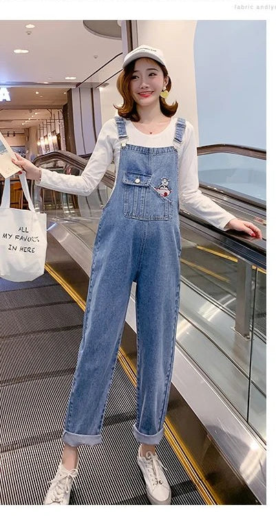Maternity Jumpsuit Set, Spring and Fall Pregnancy Wear