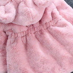 Faux Fur Winter Kids Coat