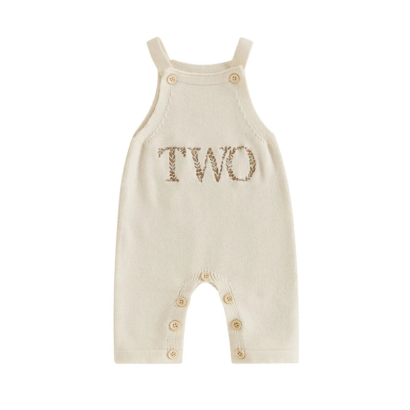 Baby Suspender Knit Pants