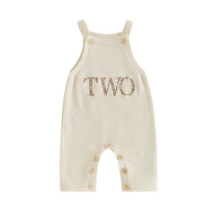 Baby Suspender Knit Pants