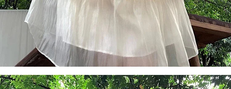 Necklace Petal Sleeve Maternity Dress