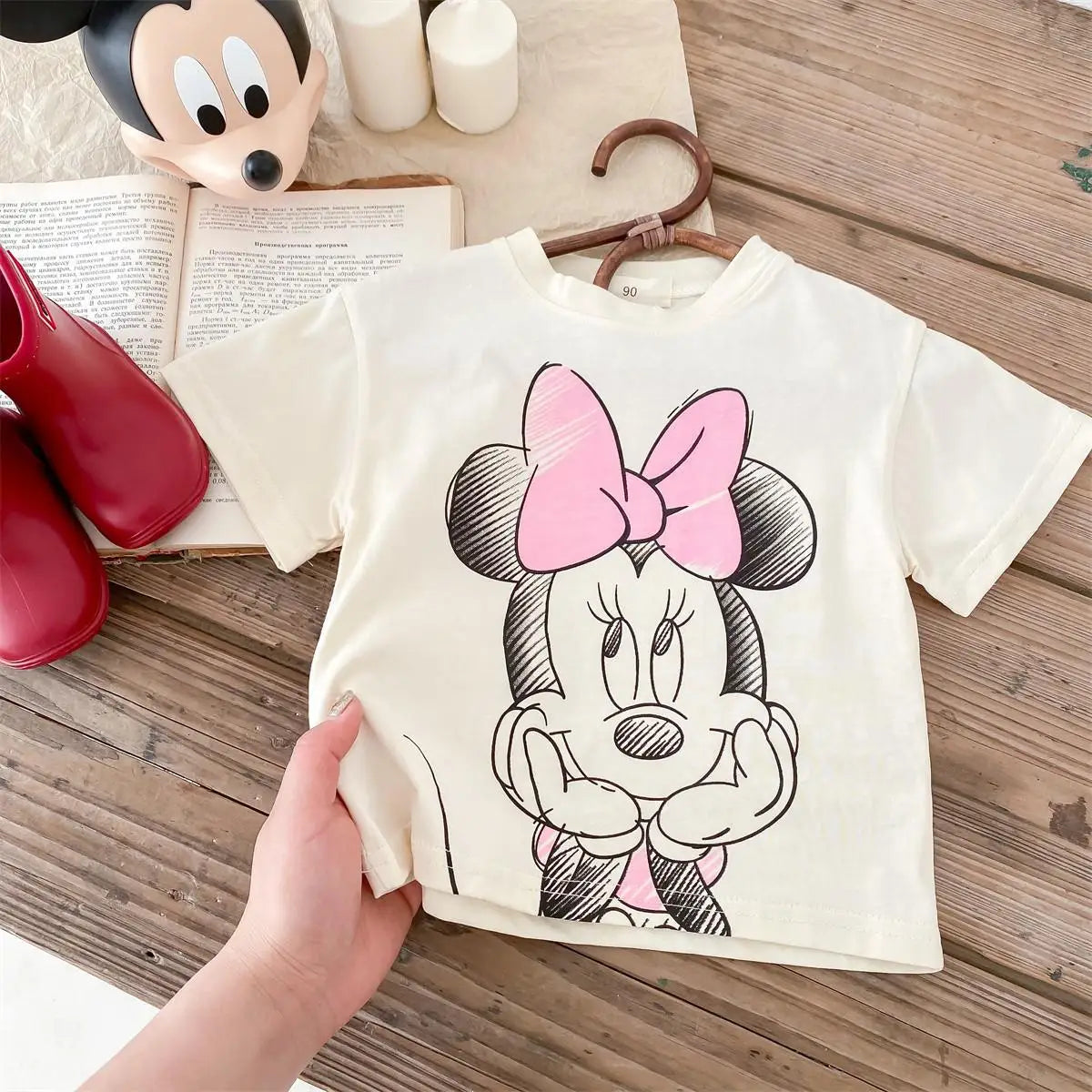 Girls Minnie Cartoon TShirt