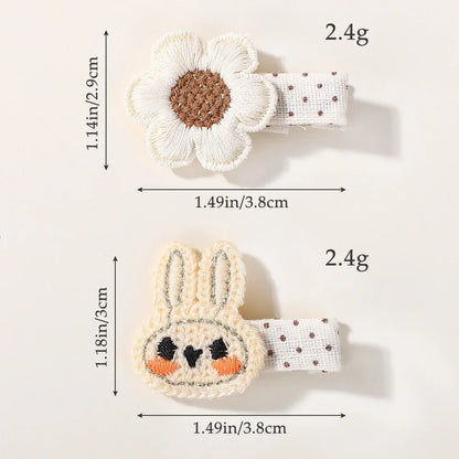 Kniting  Rabbit Hairgripers