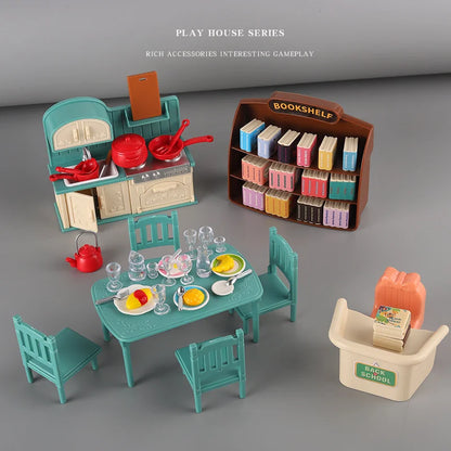 Miniature Furniture Doll Toys Set