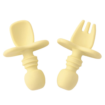 Silicone Baby Fork Spoon Set