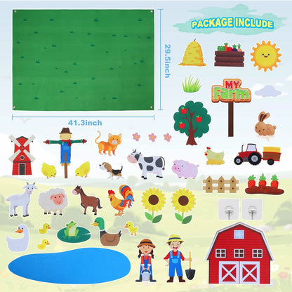 Felt Story Board Set kids Toy