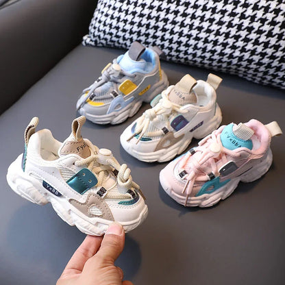 Spring Mesh Breathable Kids Sneakers