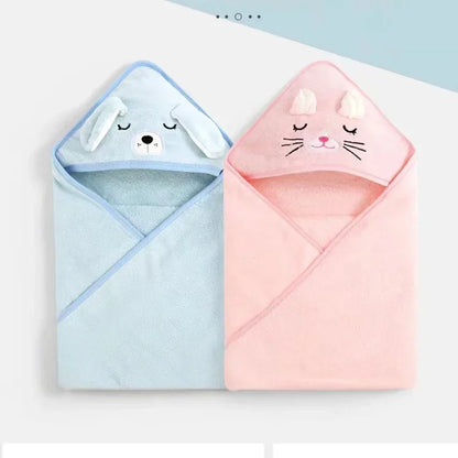 Baby Hooded Bathrobe Towel
