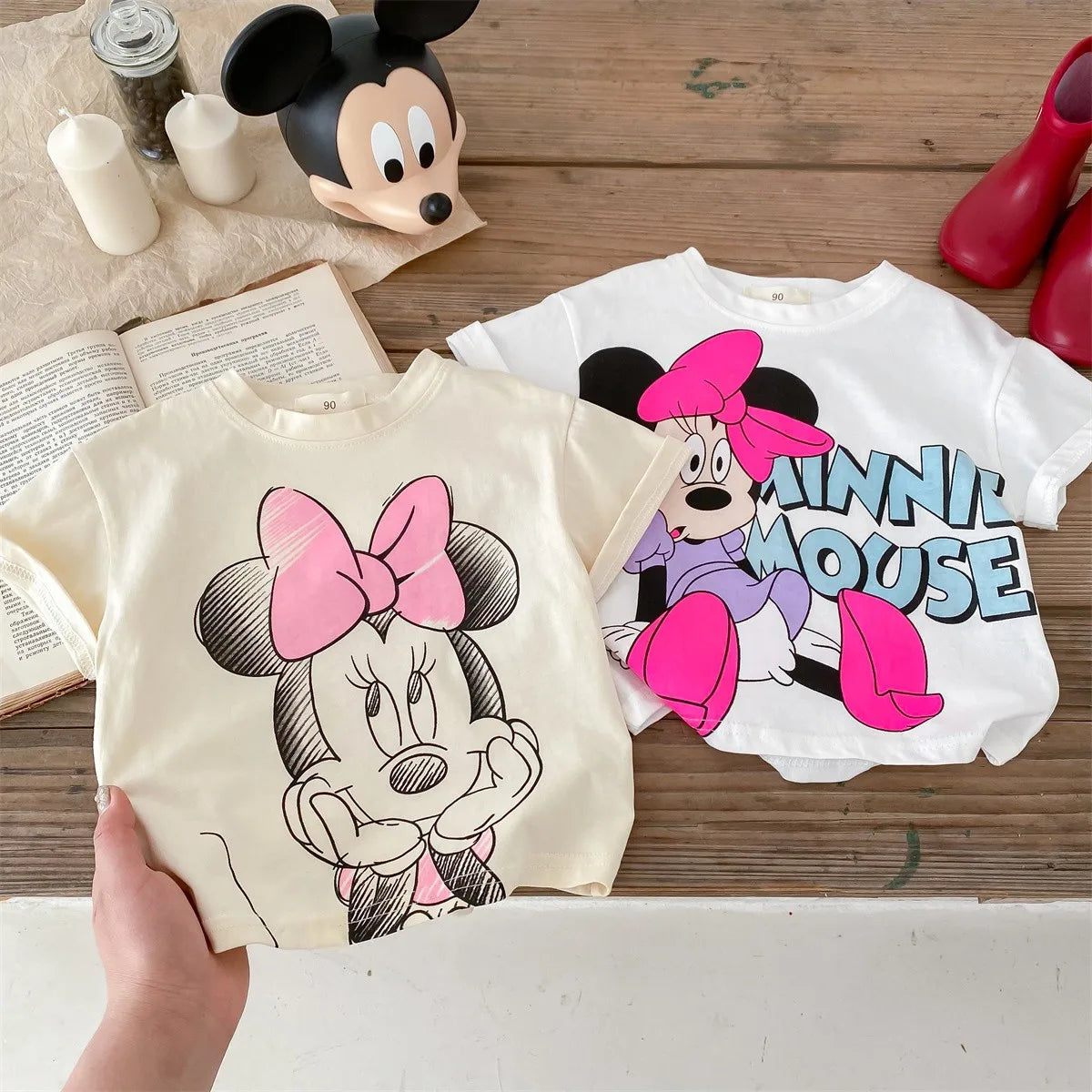 Girls Minnie Cartoon TShirt