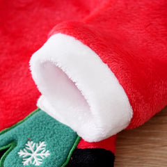Christmas Soft Flannel Romper