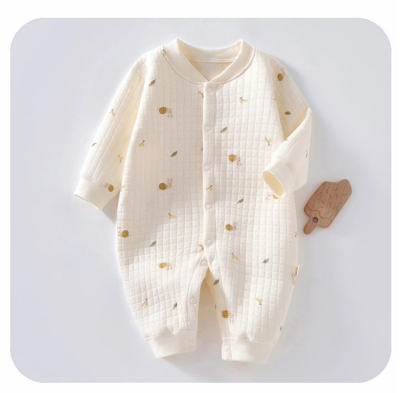 Cute Pattern Baby Cotton Suit