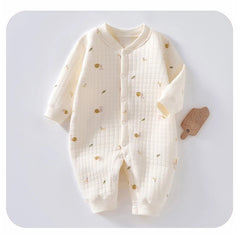 Cute Pattern Printed Baby Jumpsuit