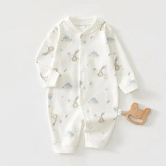 Soft Cartoon Infant Bodysuit Suit