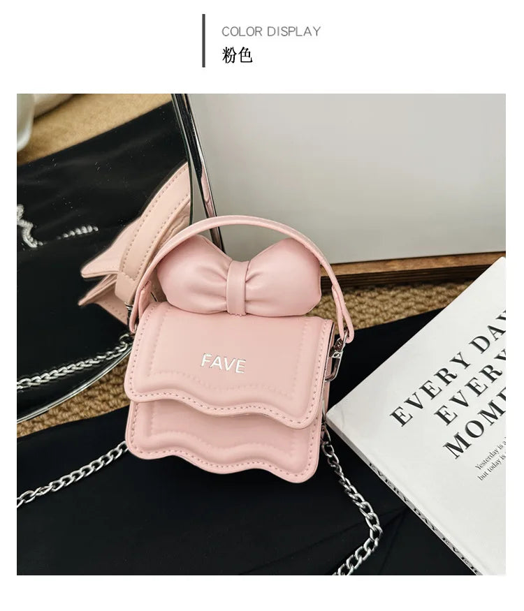 Sweet Bow Shoulder Bags