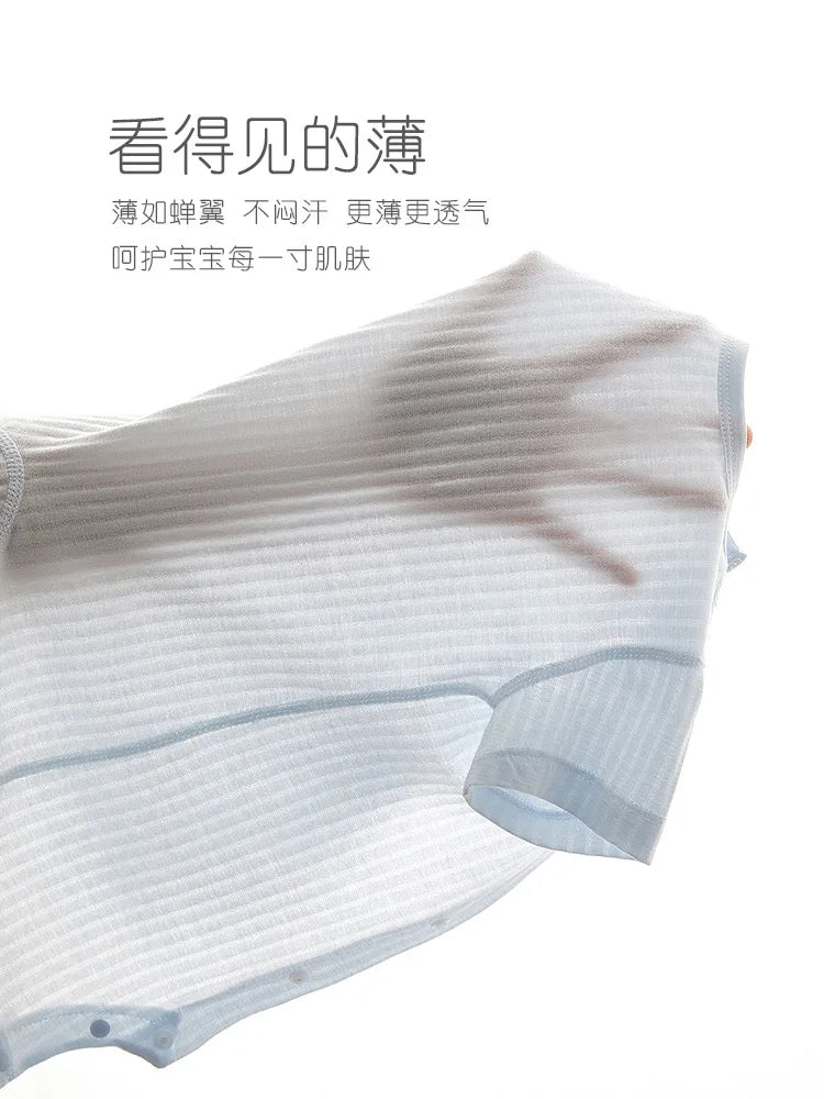 Cute Short Sleeve Infant Romper