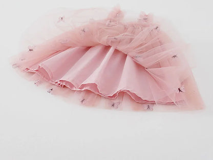 Girl's Sweet Mesh Gown