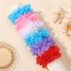Girls' Soft Hair Band Set, 2-Piece Headband Pack