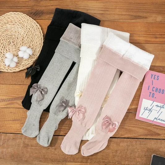 Girls' Plush-Lined Winter Leggings | XS–2XL