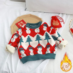 Velvet Christmas Hooded Sweatshirt