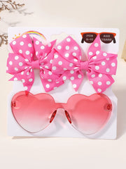 Headwear sunglasses set