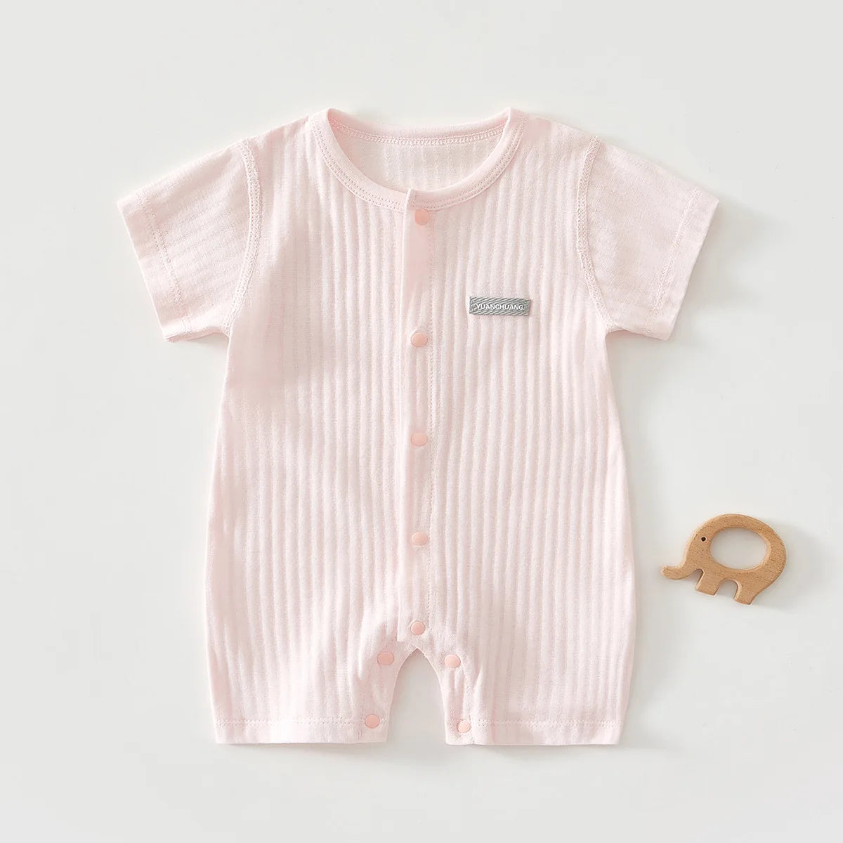 Cute Short Sleeve Infant Romper