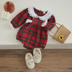 Toddler Baby Plaid Dress