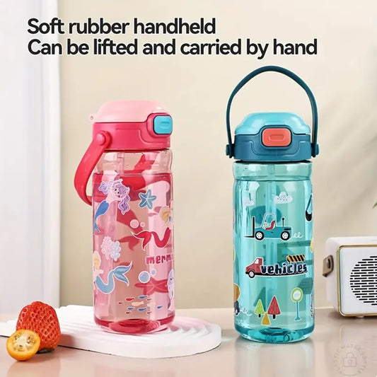 Children's Water bottle with straw